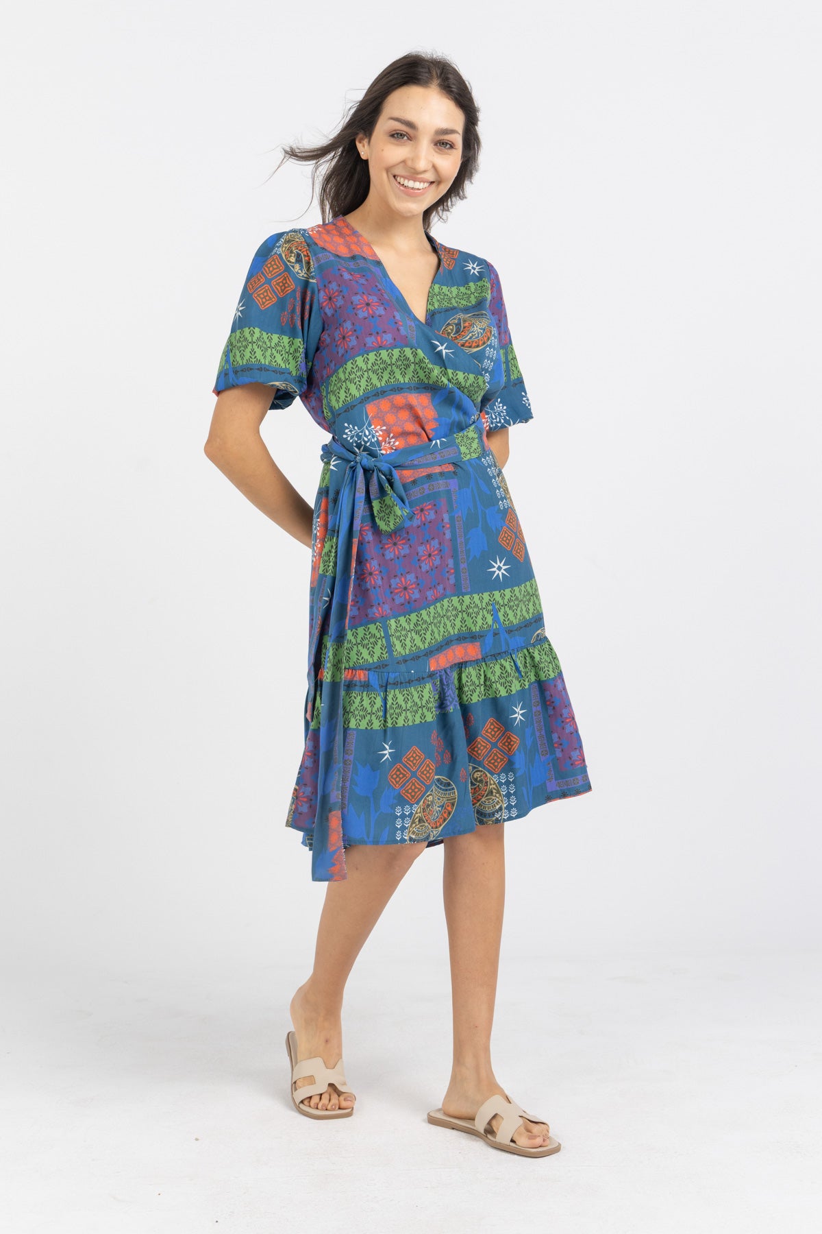 Image of The Wrap Whisper Dress